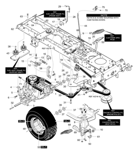 Part Location Diagram of MU94622 Briggs and Stratton Spring - Transaxle